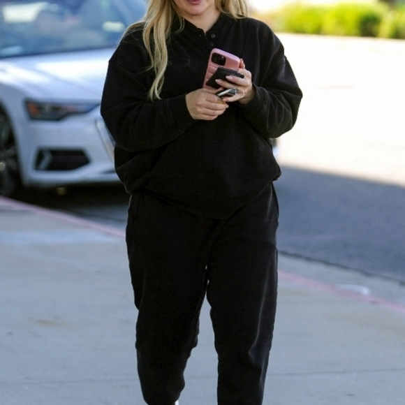 2 Piece Heavy Sweatsuit Joggers/Pullover size Large Unisex - Picture 4 of 5